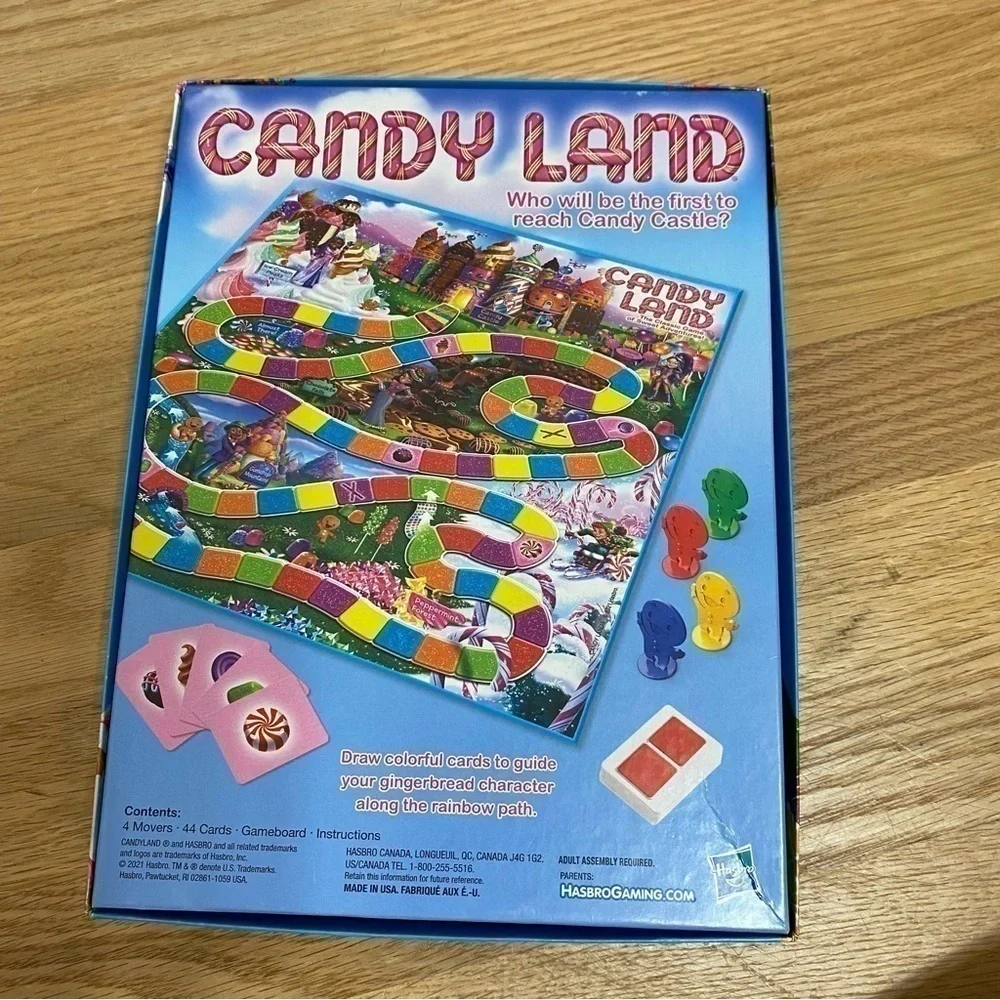 Candy Land Board Game Kids Toy